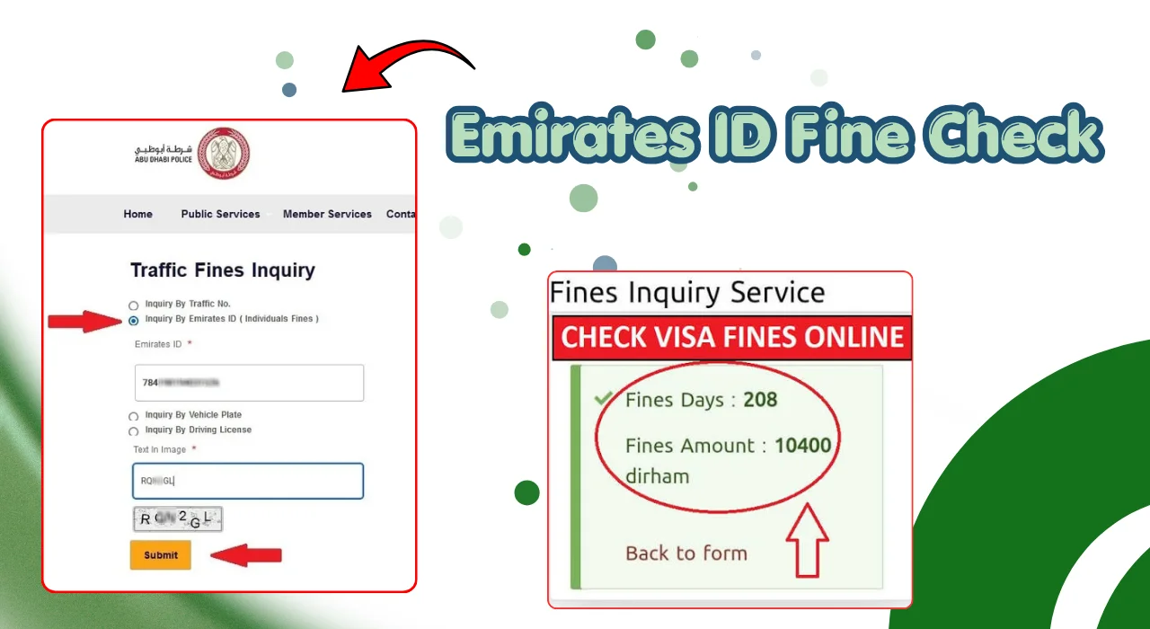 Emirates ID Fine Check