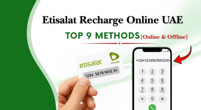 Etisalat Recharge Online UAE
