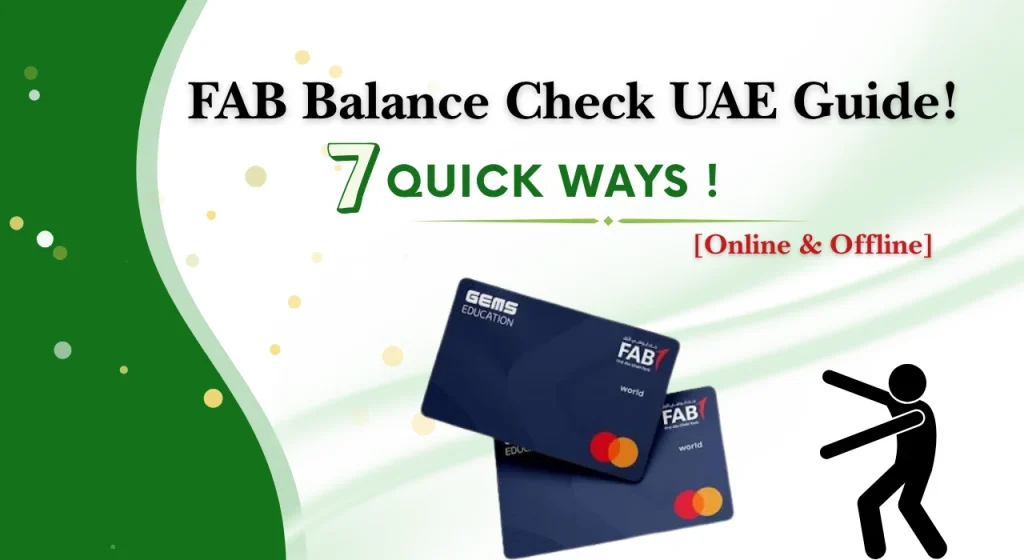 FAB Balance Check UAE Guide!