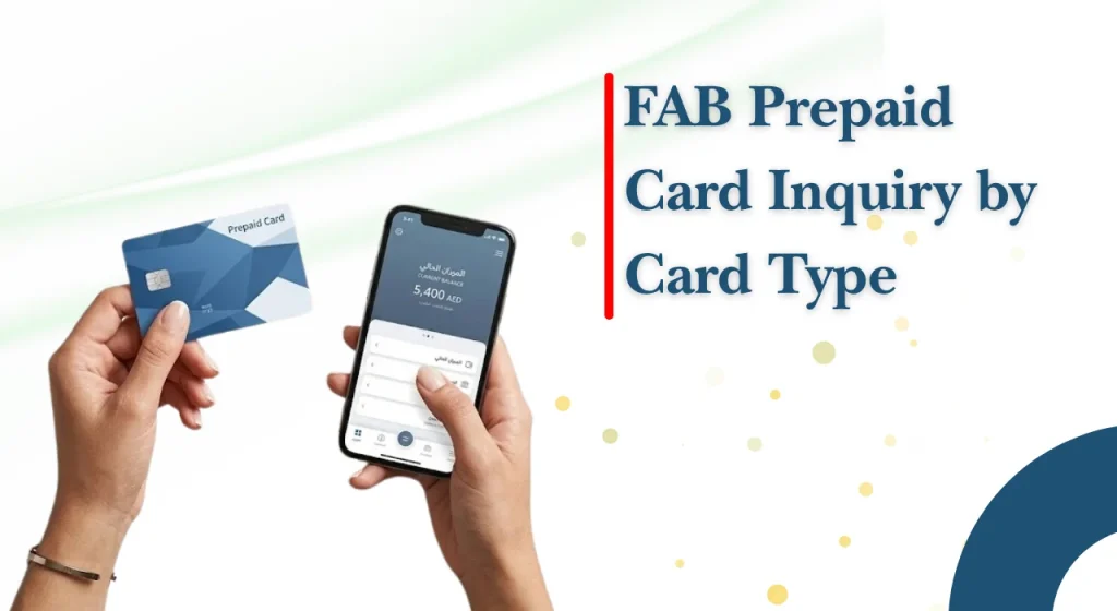 FAB Prepaid Card Inquiry by Card Type