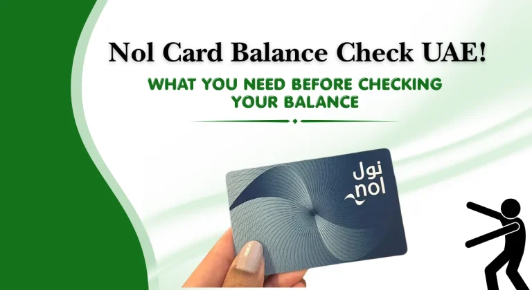 NOL Card Balance Check [2026 Guide]: Check Your NOL Balance Online in Dubai